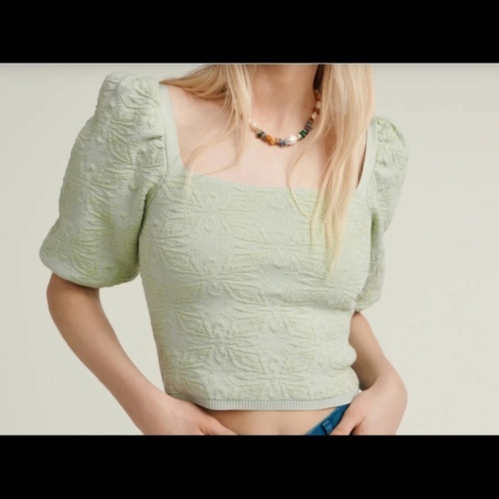 Zara woman’s top - size medium / green